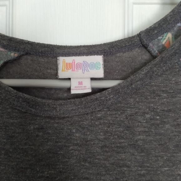 LulaRoe grey tunic - Picture 3 of 3